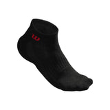 Wilson Men's Quarter Socks 3 Pack (Black) - RacquetGuys.ca
