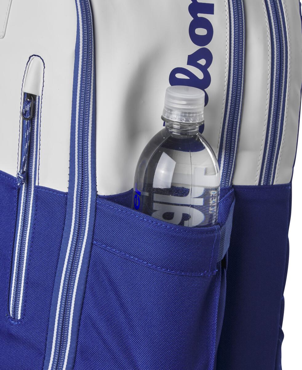 Wilson Us Open Tour Backpack Racquet Bag (Blue / White) - RacquetGuys.ca