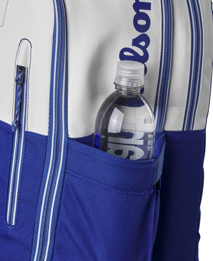 Wilson Us Open Tour Backpack Racquet Bag (Blue / White) - RacquetGuys.ca