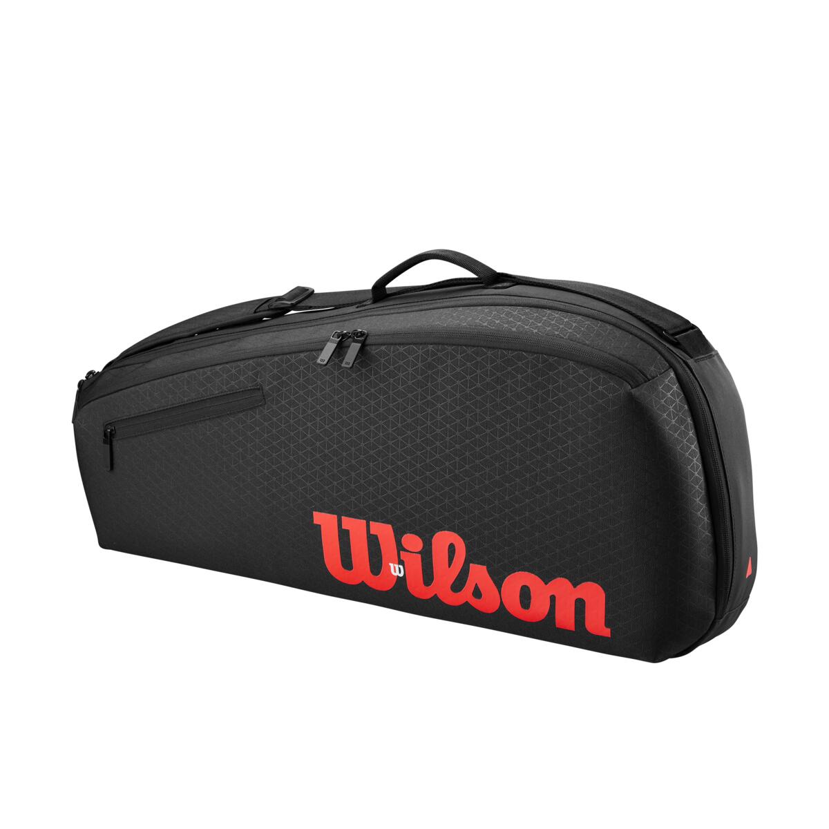 Wilson Clash v3 3 Pack Racquet Bag (Black/Infrared) - RacquetGuys.ca