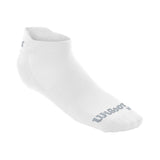 Wilson Kaos II Unisex No Show Sock (White)