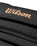 Wilson Pro Staff v14 Super Tour 9 Pack Racquet Bag (Bronze) - RacquetGuys.ca