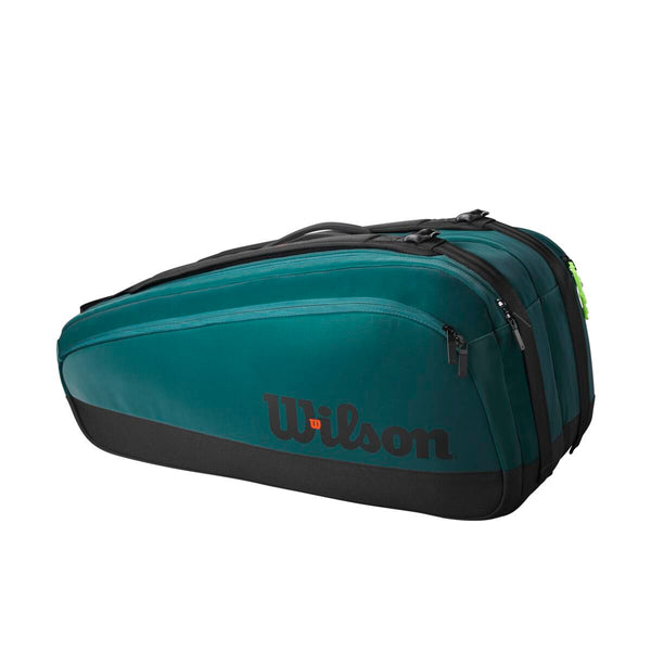 wcs 2024 パラダイスリゾート BGS9.5 FINALIST Wilson Blade V9 Super Tour 9 Pack Tennis Racquet Bag (Green