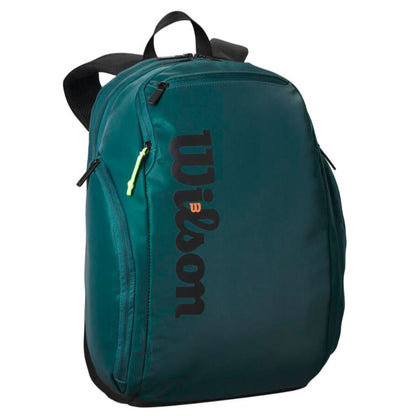Wilson Blade v9 Super Tour Backpack Racquet Bag (Green) - RacquetGuys.ca