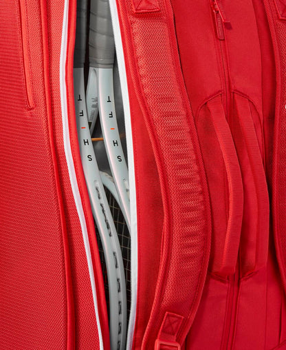Wilson Super Tour 15 Pack 2025 Racquet Bag (Red) - RacquetGuys.ca