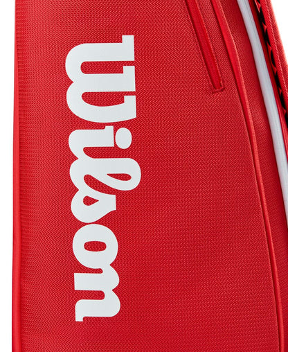 Wilson Super Tour 15 Pack 2025 Racquet Bag (Red) - RacquetGuys.ca