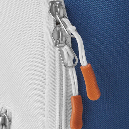 Wilson Roland Garros Team Backpack Racquet Bag (Oyster Grey/Blue) - RacquetGuys.ca