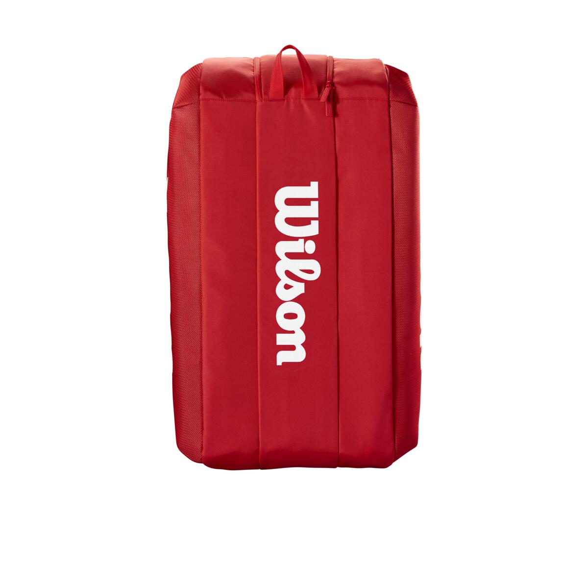Wilson Super Tour 15 Pack 2025 Racquet Bag (Red) - RacquetGuys.ca