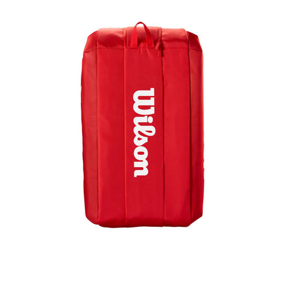 Wilson Super Tour 15 Pack 2025 Racquet Bag (Red) - RacquetGuys.ca
