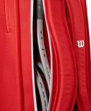 Wilson Super Tour 6 Pack 2025 Racquet Bag (Red)