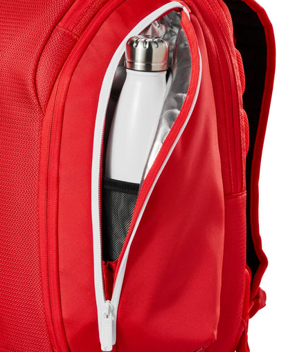 Wilson Super Tour Backpack 2025 Racquet Bag (Red) - RacquetGuys.ca