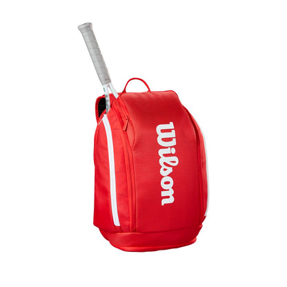 Wilson Super Tour Backpack 2025 Racquet Bag (Red) - RacquetGuys.ca