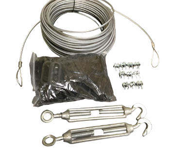 Court Divider Net Hardware Kit - RacquetGuys.ca