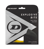 Dunlop Explosive Bite 16/1.32 Tennis String (Yellow)