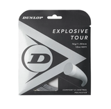 Dunlop Explosive Tour 16/1.30 Tennis String (Silver)