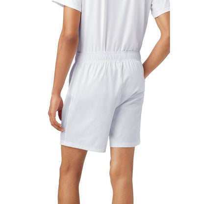 Fila Men's Piped Stretch Woven Short (White) - RacquetGuys.ca