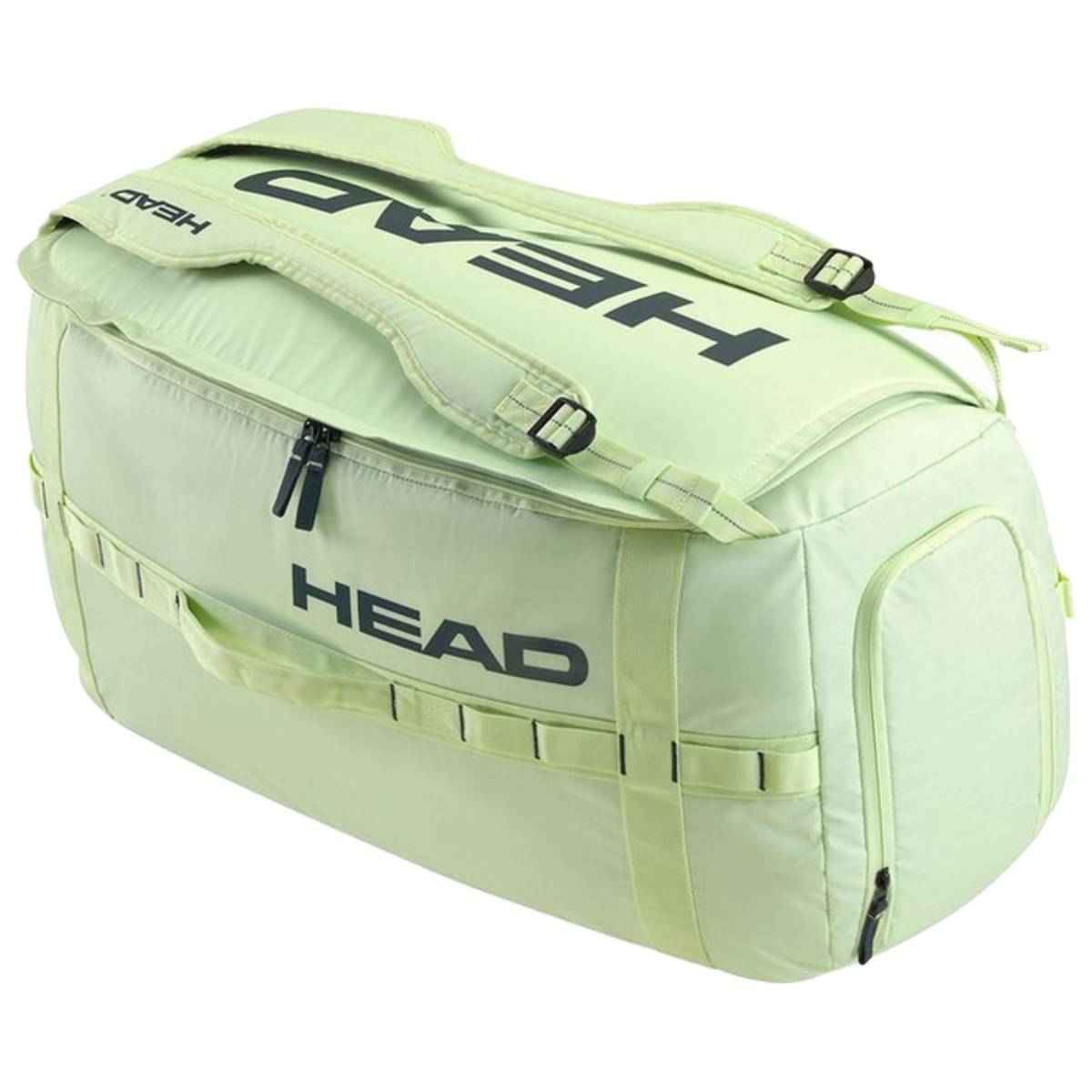 Head Pro Duffel Medium 6 Racquet Bag (Liquid Lime) - RacquetGuys.ca