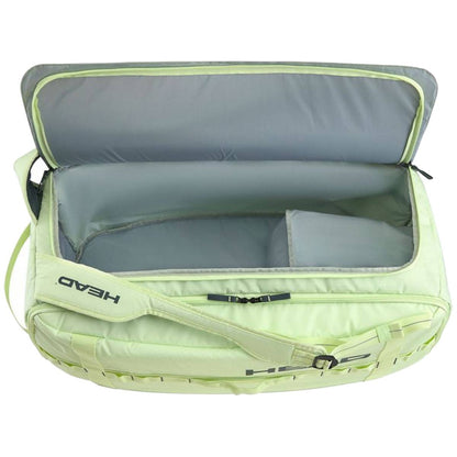 Head Pro Duffel Medium 6 Racquet Bag (Liquid Lime) - RacquetGuys.ca