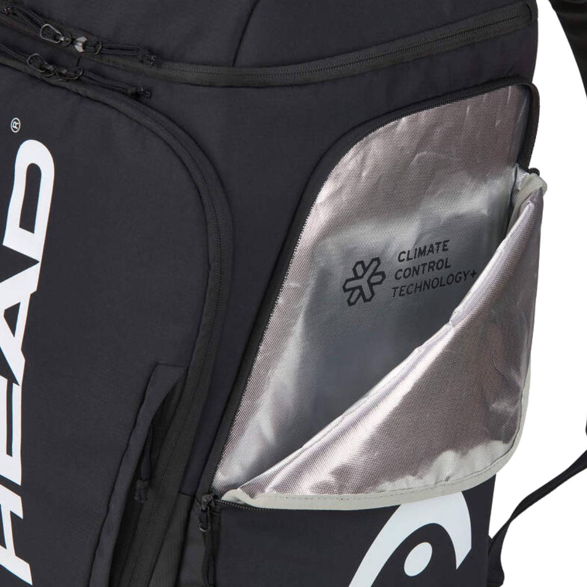 Head Pro X Pickleball Backpack Bag (Black) - RacquetGuys.ca