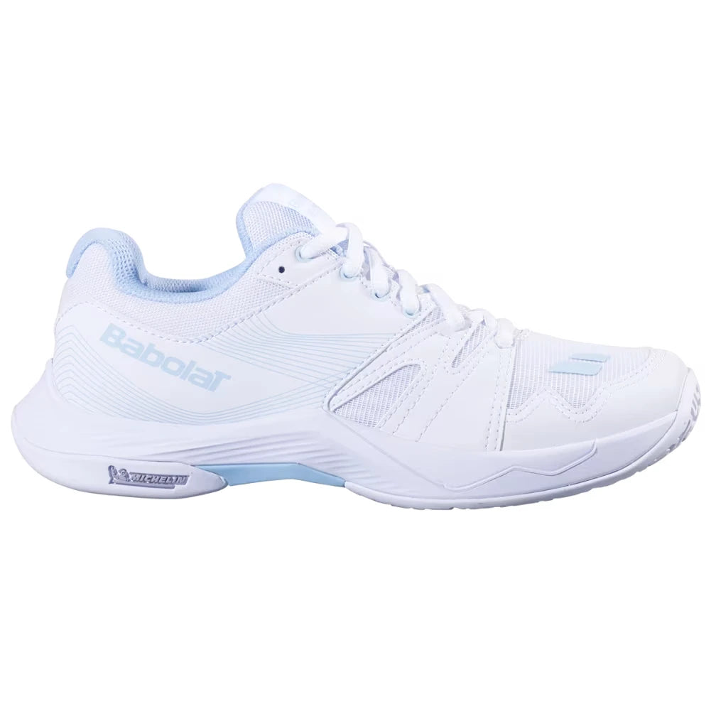 Babolat Shadow Team Women's Indoor Court Shoe (White/Blue)