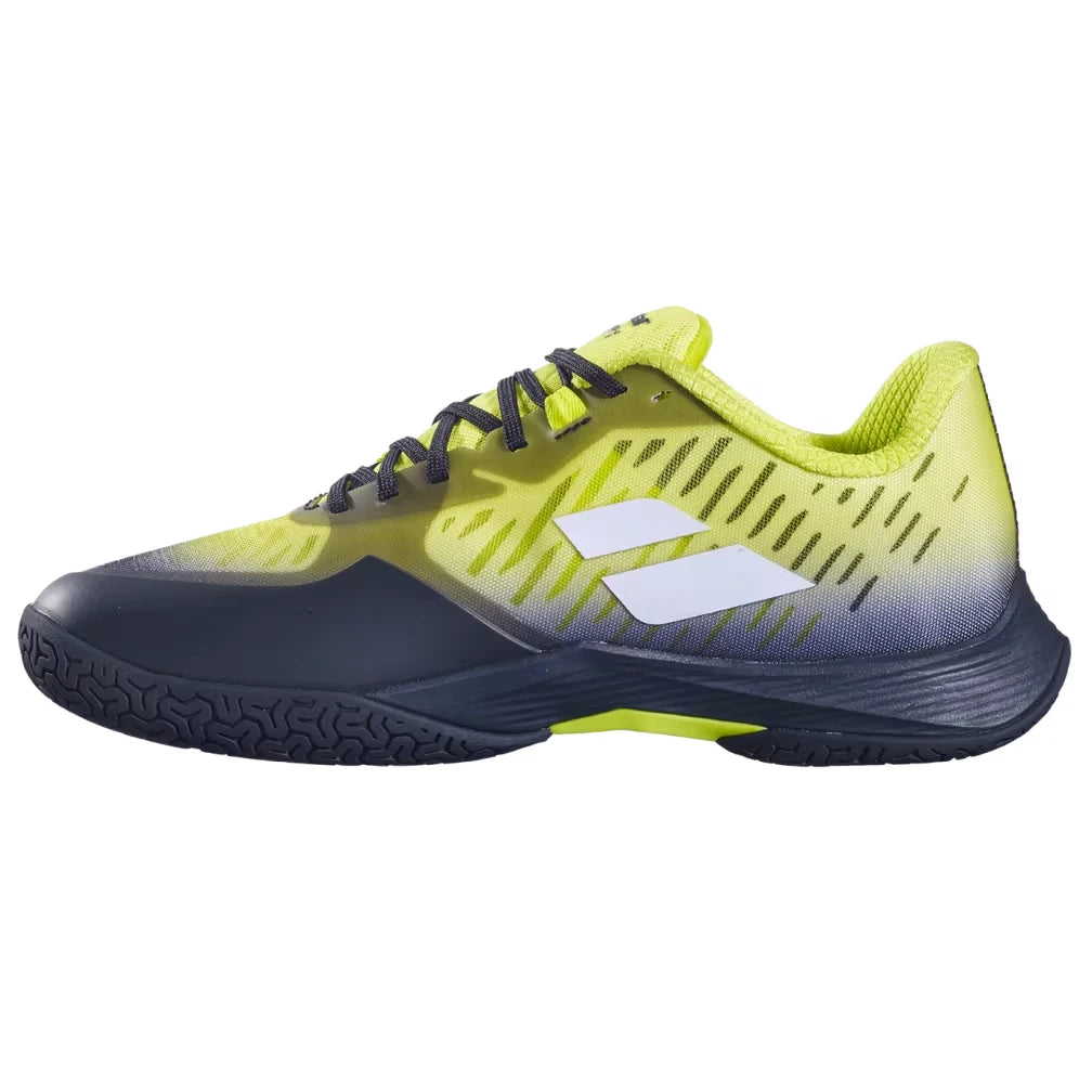 Babolat Shadow Tour Men's Indoor Court Shoe (Black/Lime) - RacquetGuys.ca