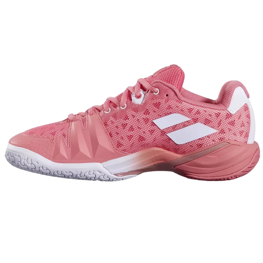 Babolat Shadow Tour 4 Women's Indoor Court Shoe (Pink/White) - RacquetGuys.ca