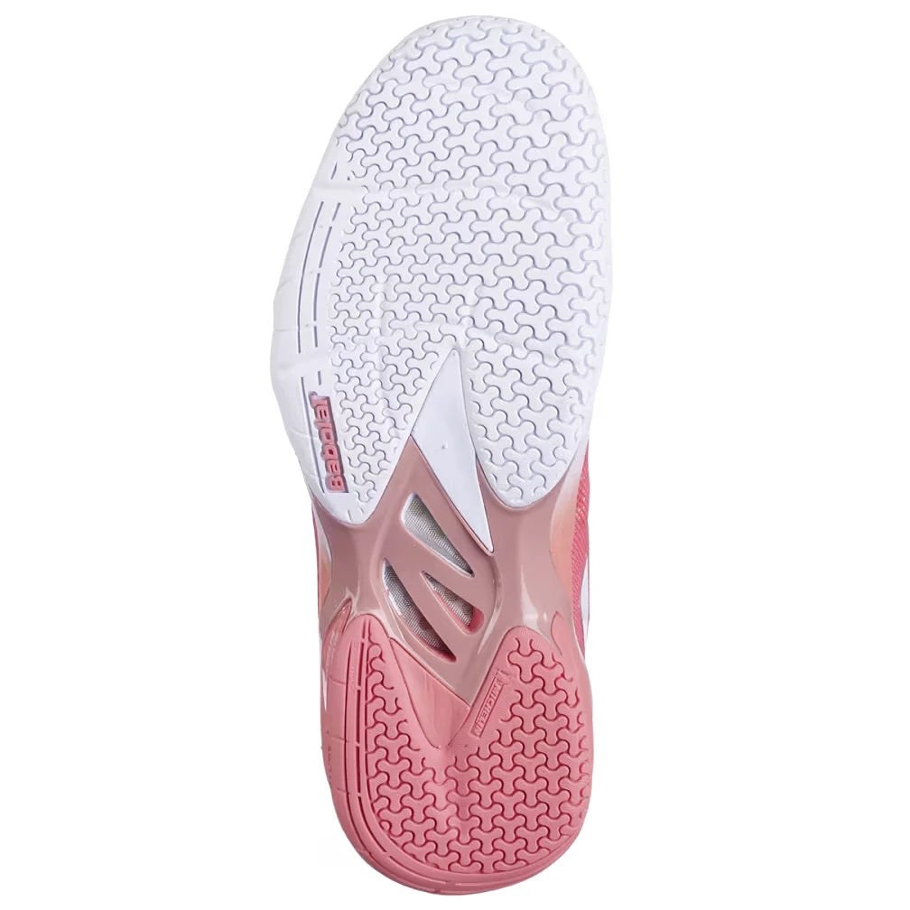 Babolat Shadow Tour 4 Women's Indoor Court Shoe (Pink/White) - RacquetGuys.ca