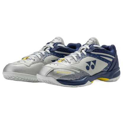 Yonex Power Cushion 65 Z4 VA Men's Indoor Court Shoe (Silver Navy) - RacquetGuys.ca