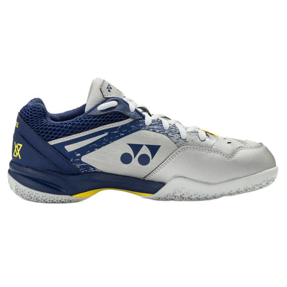 Yonex Power Cushion 65 Z4 VA Men's Indoor Court Shoe (Silver Navy) - RacquetGuys.ca
