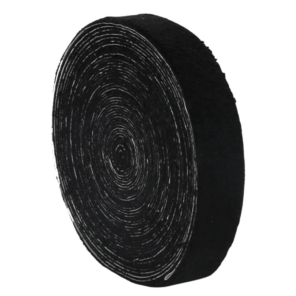 Victor GR-338 Towel Grip - 10 m. Roll (Black) - RacquetGuys.ca