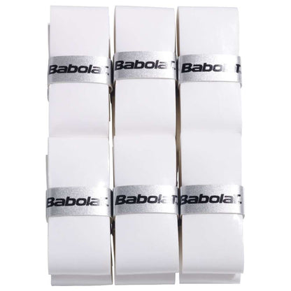 Babolat Pro Tour 2.0 Overgrip 12 Pack (White) - RacquetGuys.ca