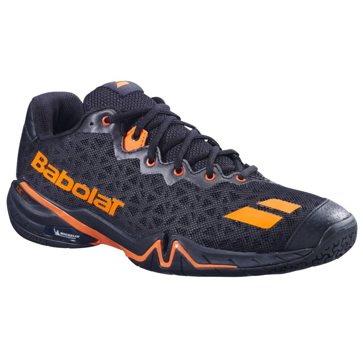 Babolat Shadow Tour 4 Men's Indoor Court Shoe (Black/Orange) - RacquetGuys.ca
