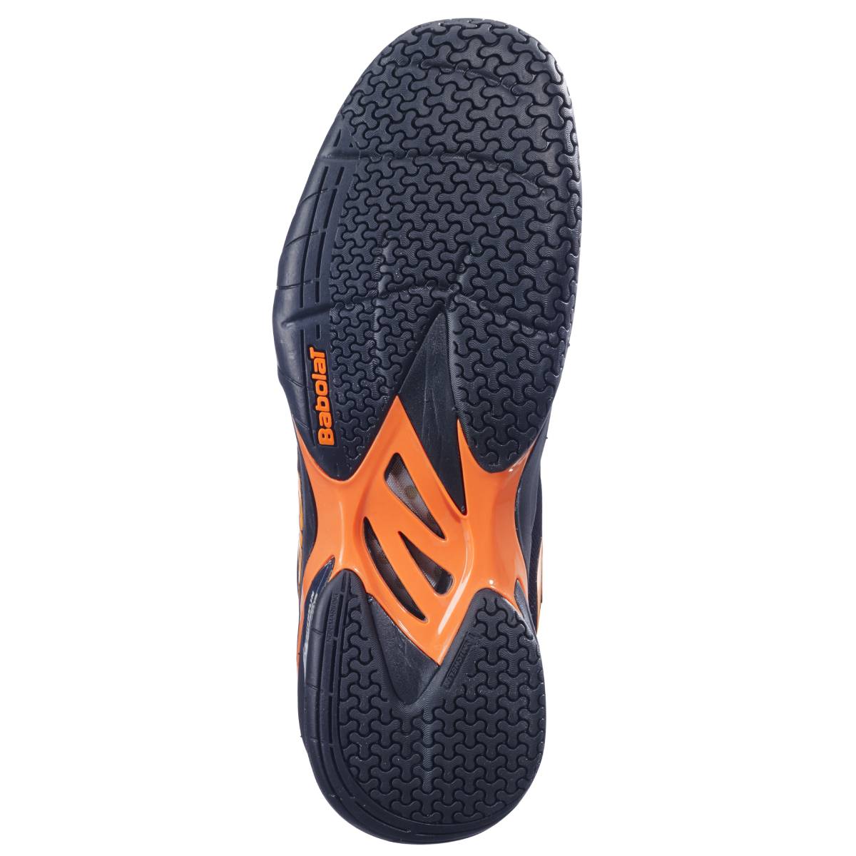 Babolat Shadow Tour 4 Men's Indoor Court Shoe (Black/Orange) - RacquetGuys.ca