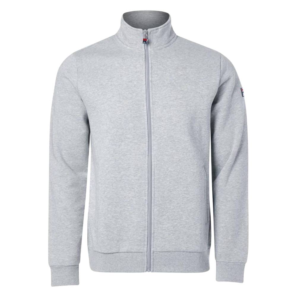 Fila Men's Match Fleece Full Zip Jacket (Grey) - RacquetGuys.ca