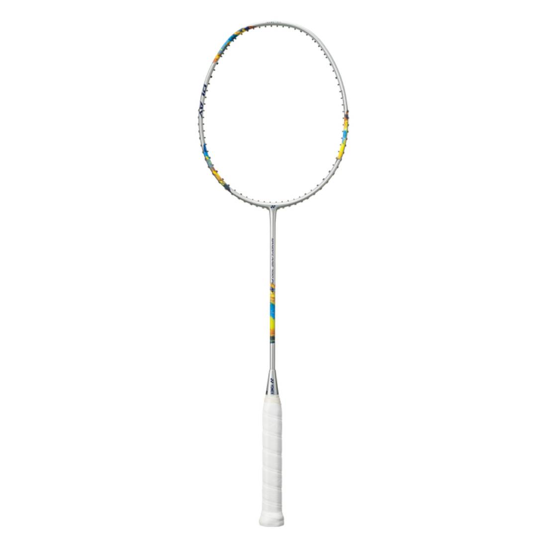 Yonex NanoFlare 700 Play (Silver/Sky Blue, Factory Strung) - RacquetGuys.ca