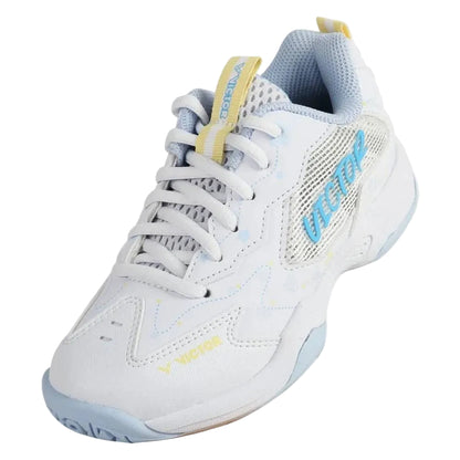 Victor A362 Junior Indoor Court Shoe (White) - RacquetGuys.ca