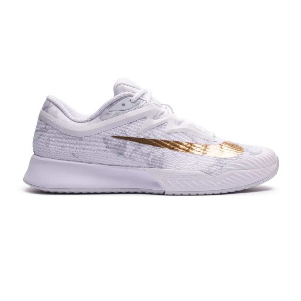 Nike Vapor Pro 3 Magnolia Men's Tennis Shoe (White/Metallic Gold) - RacquetGuys.ca
