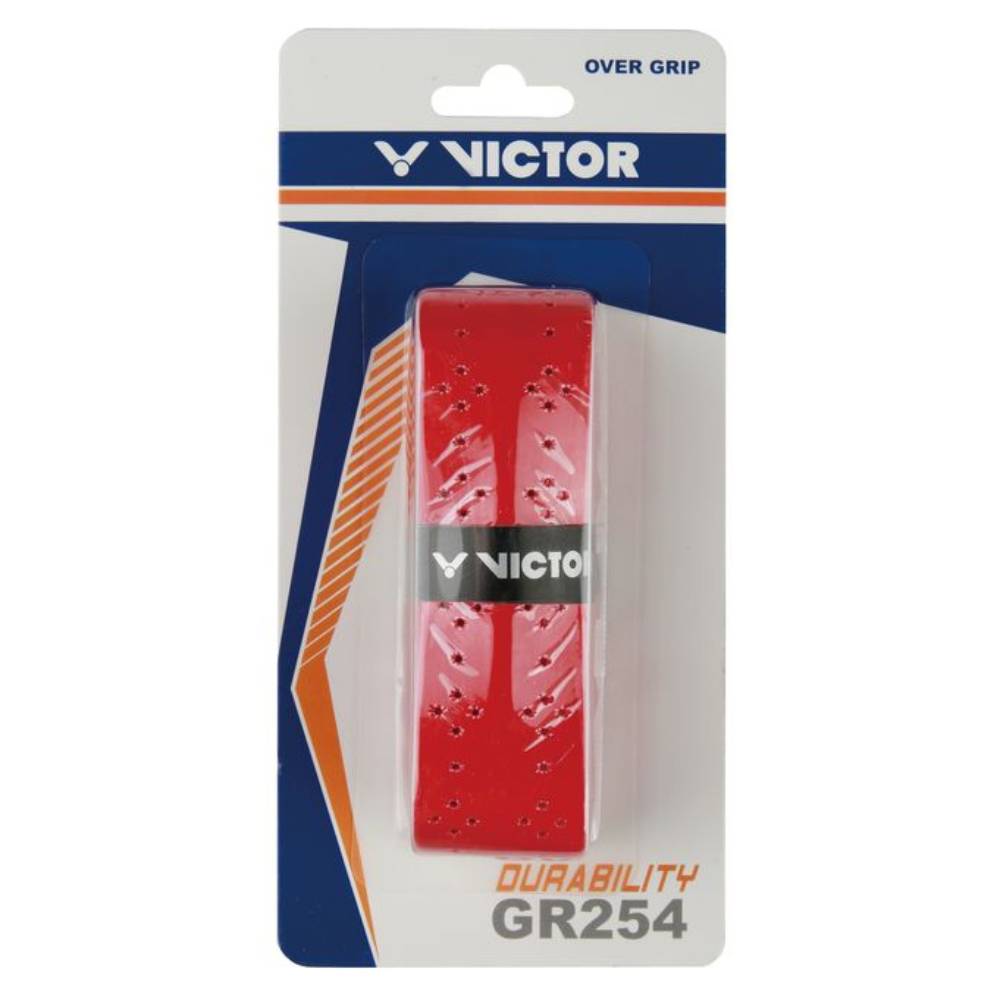 Victor GR-254 Overgrip (Red) - RacquetGuys.ca