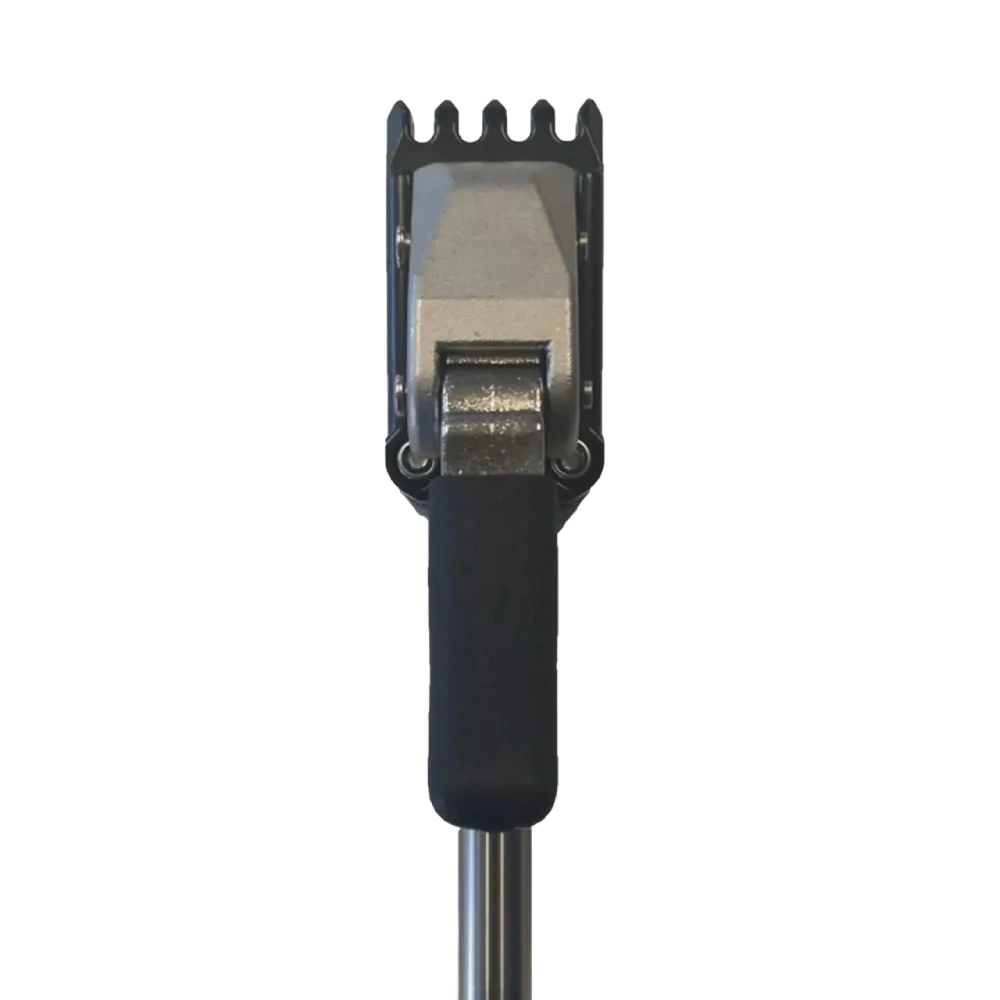 Gamma 5-Tooth Milled Slim Profile Universal Fixed Clamp with Diamond Coating - RacquetGuys.ca