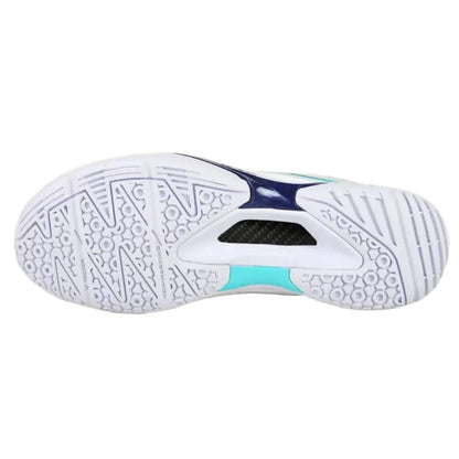 Victor A970cHP Men's Indoor Court Shoe (White/Blue) - RacquetGuys.ca