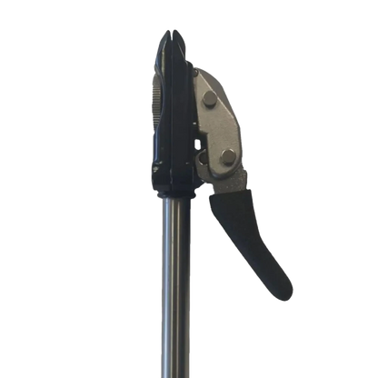 Gamma 5-Tooth Milled Slim Profile Universal Fixed Clamp with Diamond Coating - RacquetGuys.ca