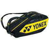 Yonex Pro 6 Pack Racquet Bag (Lightning Yellow) - RacquetGuys.ca