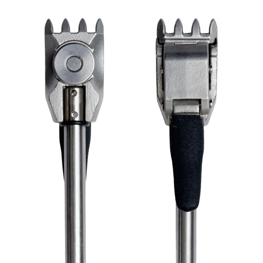 Gamma 4-Tooth Universal Fixed Clamp with Diamond Coating - RacquetGuys.ca