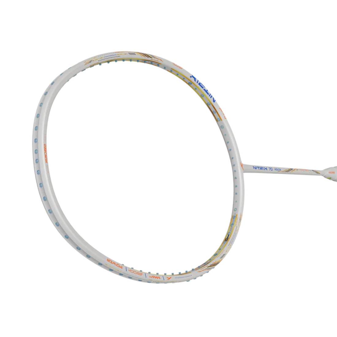 HNDRD Nitrix 70 Volta (White/Copper) - RacquetGuys.ca