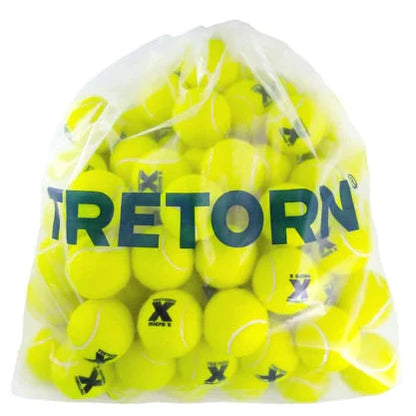 Tretorn Micro-X Pressureless Yellow Tennis Balls - 72 Ball Bag - RacquetGuys.ca