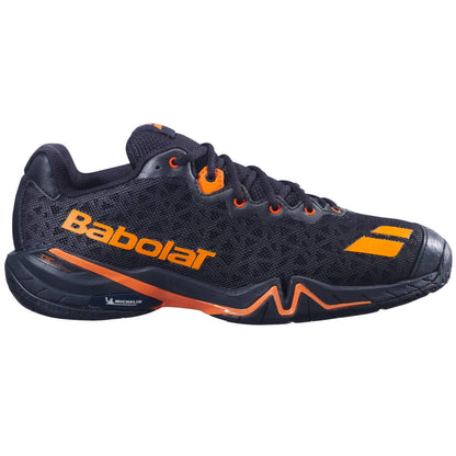 Babolat Shadow Tour 4 Men's Indoor Court Shoe (Black/Orange) - RacquetGuys.ca