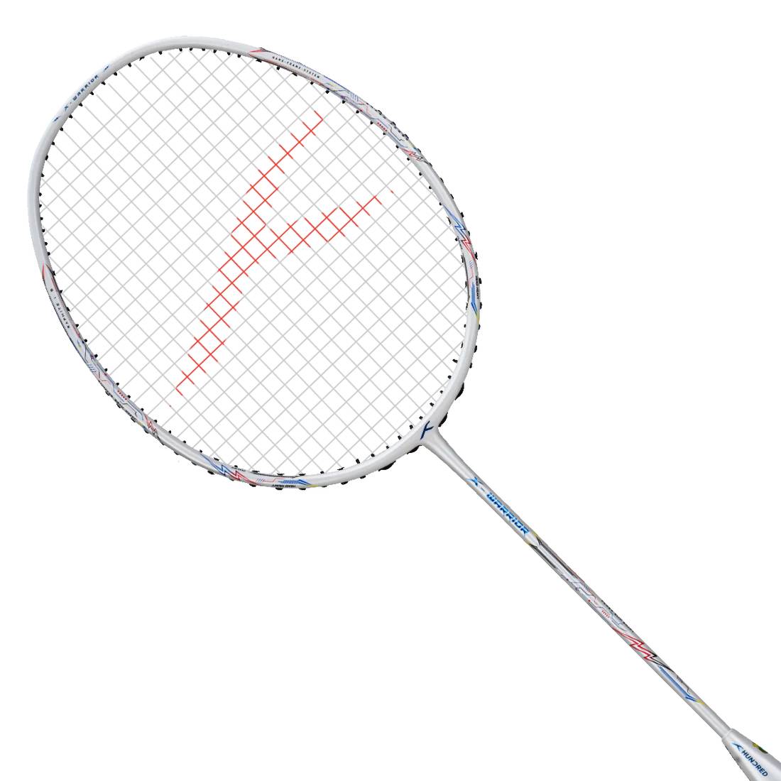 HNDRD X-Warrior (White, Factory Strung) - RacquetGuys.ca