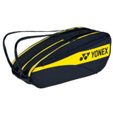 Yonex Team 6 Pack Racquet Bag (Lightning Yellow) - RacquetGuys.ca