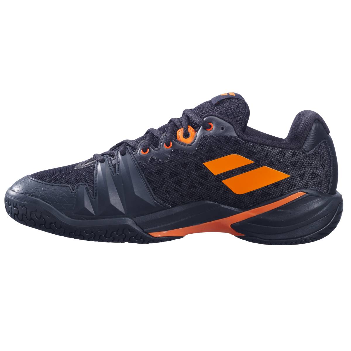 Babolat Shadow Tour 4 Men's Indoor Court Shoe (Black/Orange) - RacquetGuys.ca