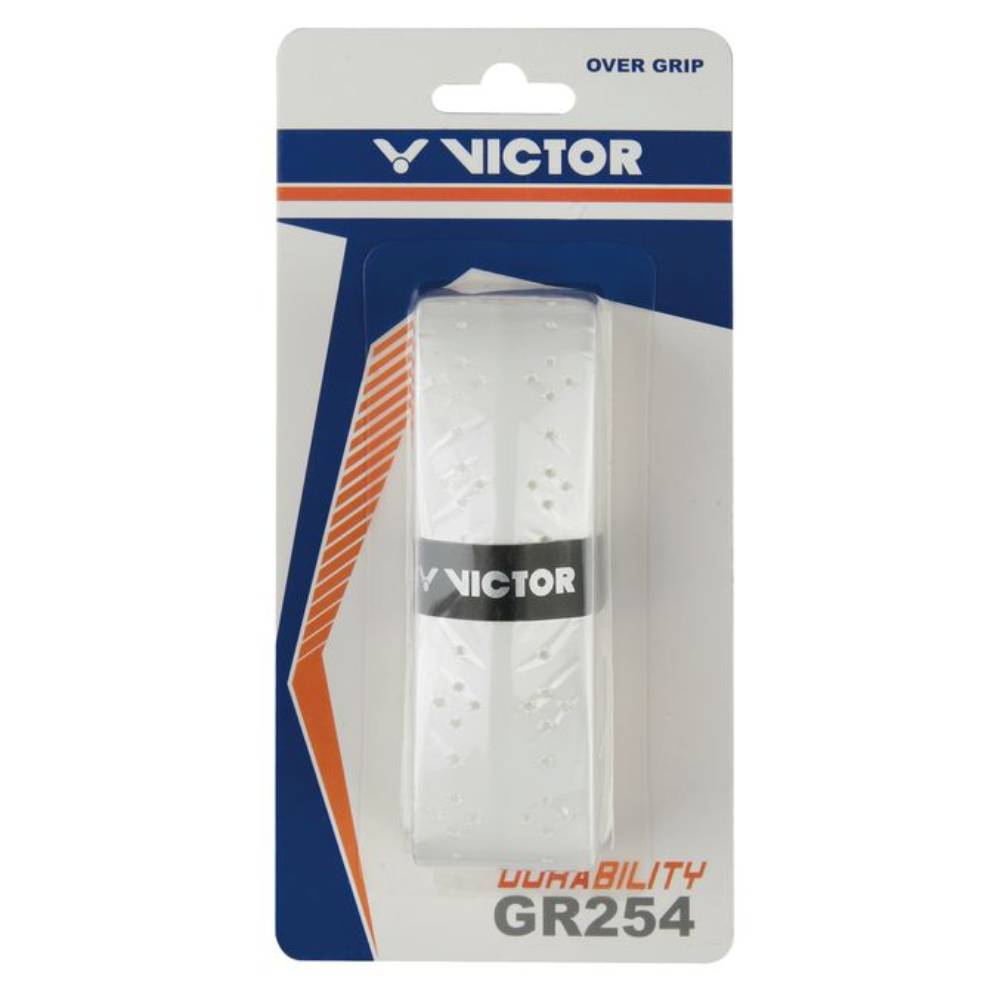 Victor GR-254 Overgrip (White) - RacquetGuys.ca